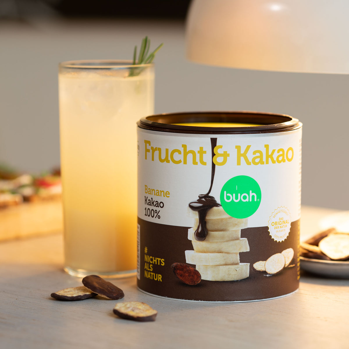 Gefriergetrocknete Banane & Kakao